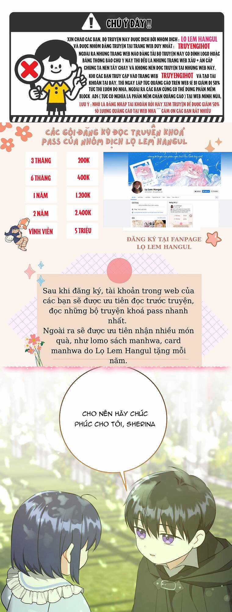 Cho Con Núm Vú Đi Mà - Chapter 73.1 - Trang 1