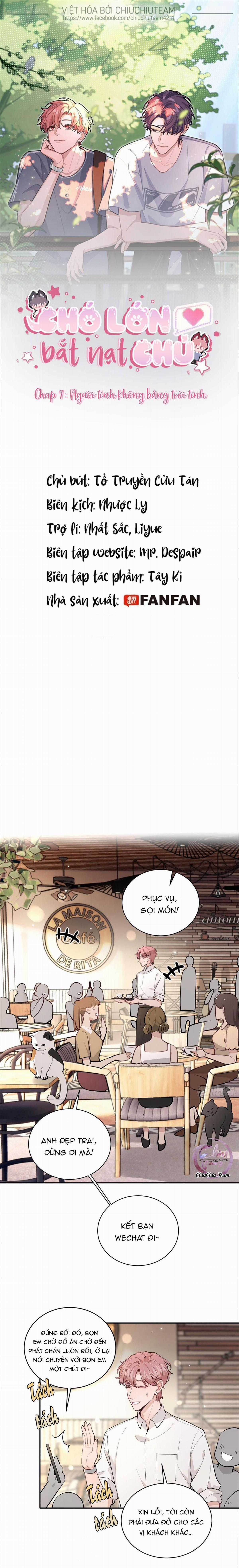 Chó Lớn Bắt Nạt Chủ - Chapter 7 - Trang 2