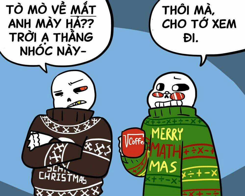 Christmas Party Au Comic Undertale - Chapter 1 - Trang 4