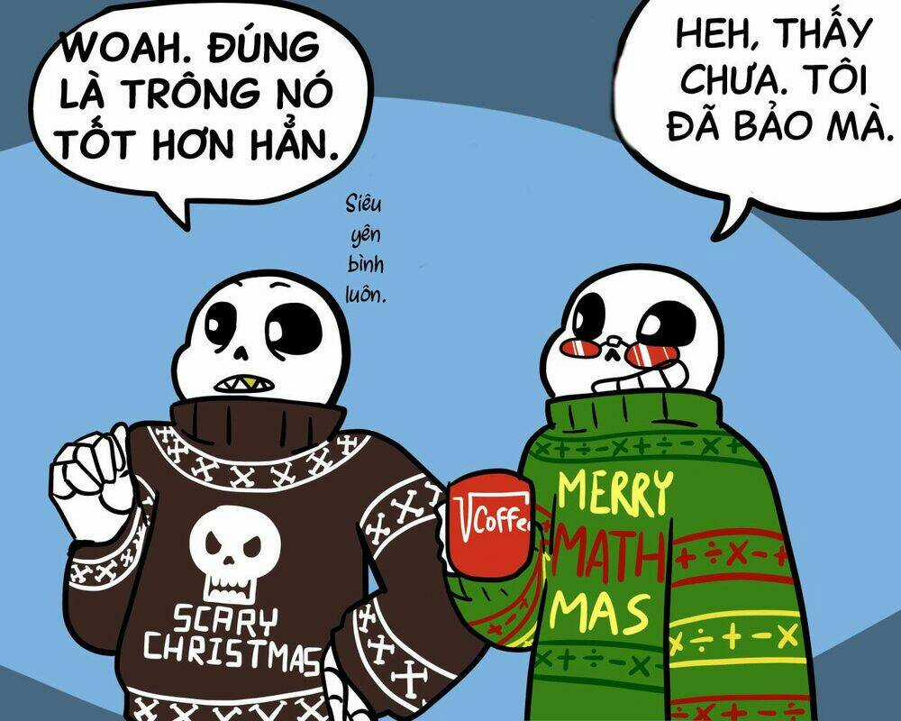 Christmas Party Au Comic Undertale - Chapter 1 - Trang 7