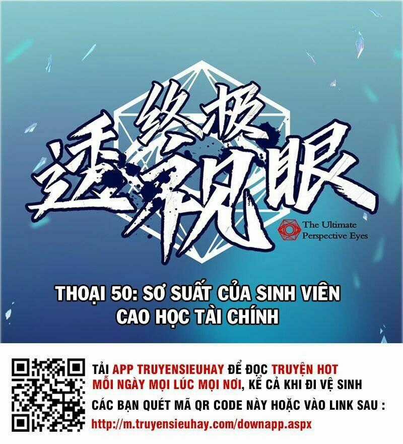 Chung Cực Thấu Thị Nhãn - Chapter 50 - Trang 1