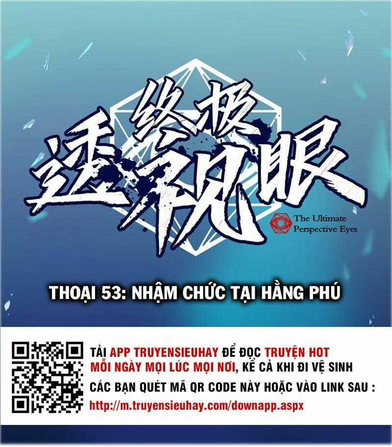 Chung Cực Thấu Thị Nhãn - Chapter 53 - Trang 1