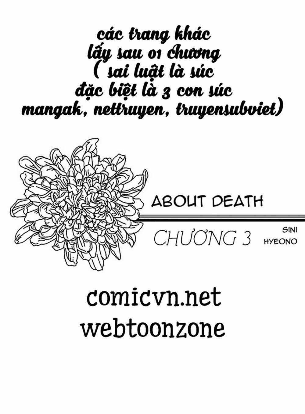 Chuyện Chết Chóc - Chapter 3 - Trang 1