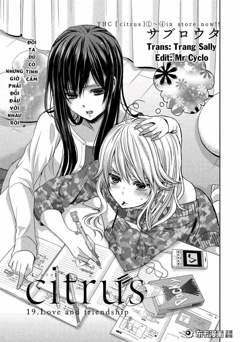 Citrus - Chapter 19 - Trang 2
