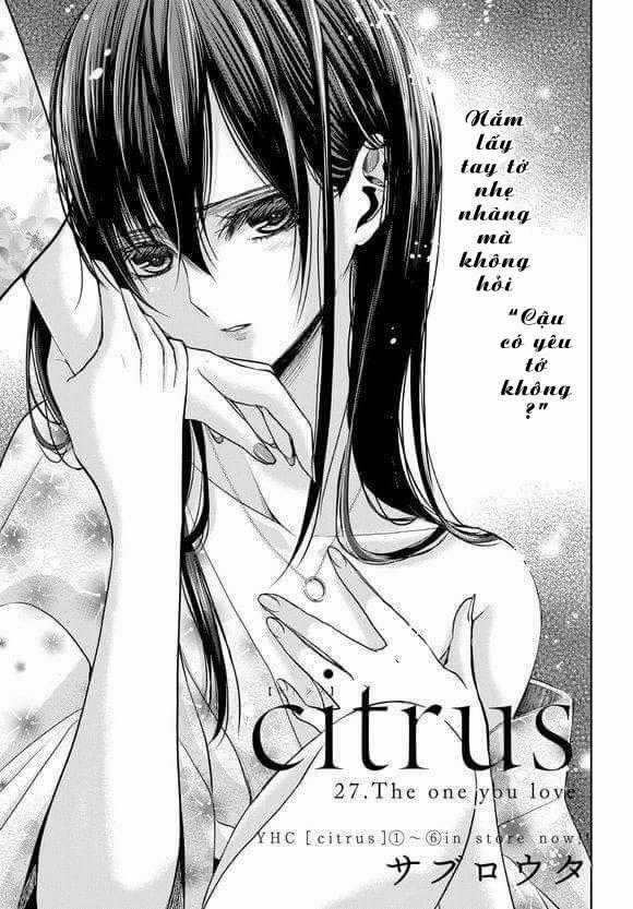 Citrus - Chapter 27 - Trang 2
