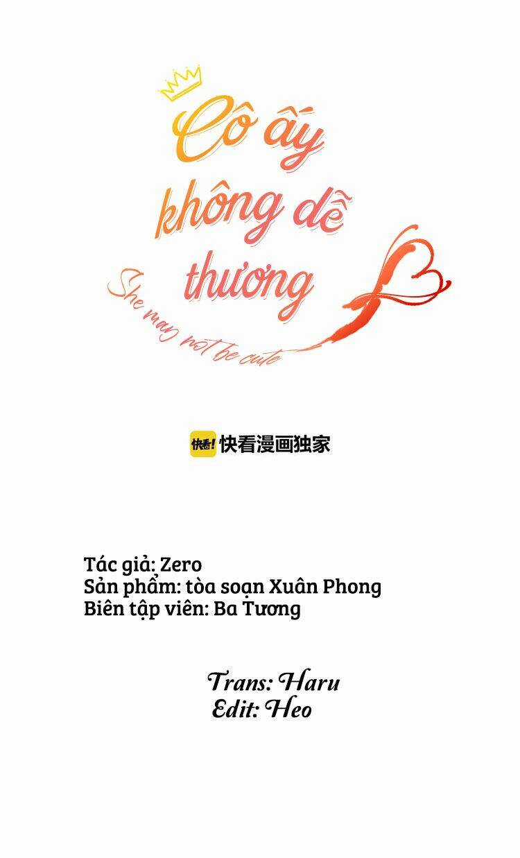 Cô Ấy Không Đáng Yêu - Chapter 30 - Trang 3