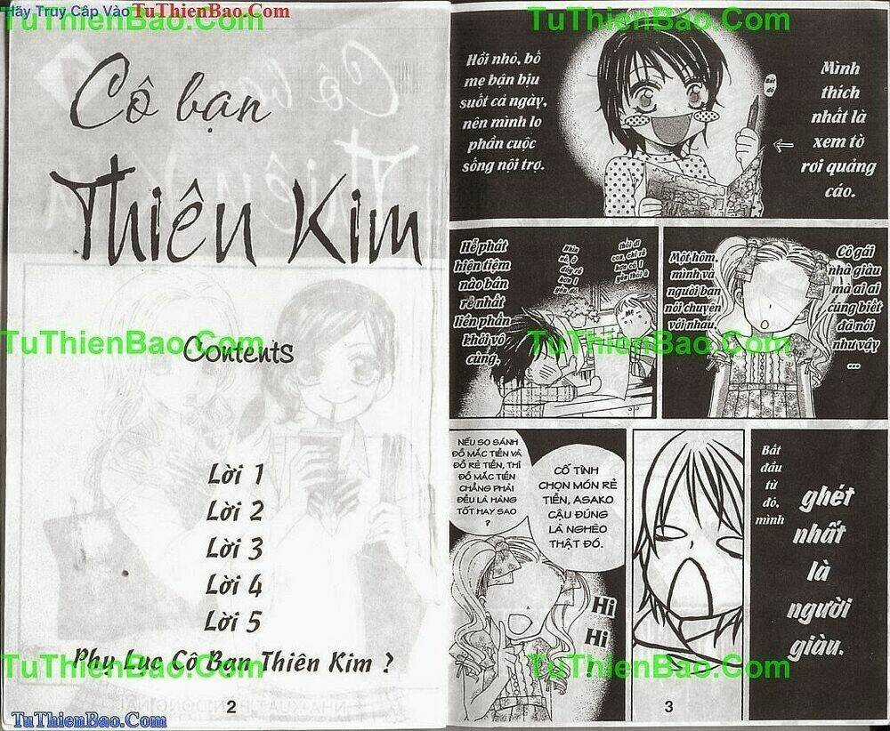 Cô Bạn Thiên Kim - Chapter 1 - Trang 3