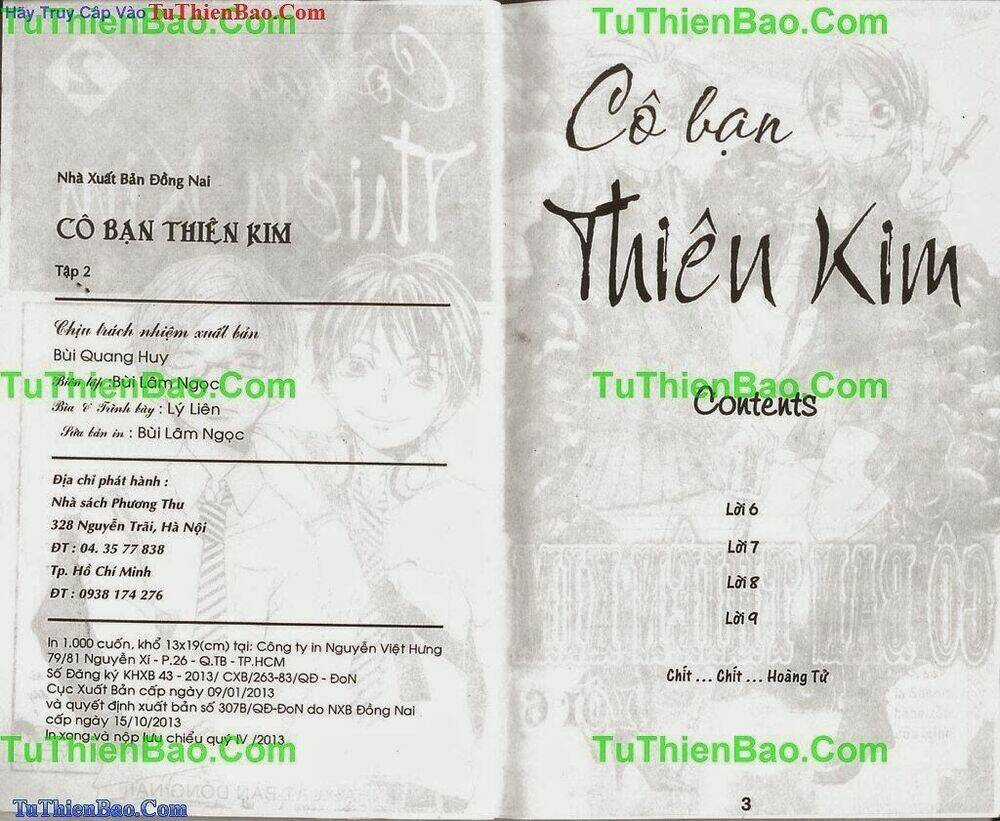 Cô Bạn Thiên Kim - Chapter 2 - Trang 3
