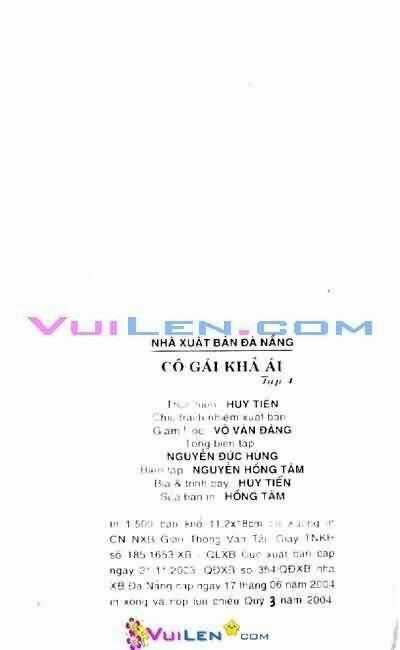 Cô Gái Khả Ái - Chapter 4 - Trang 2