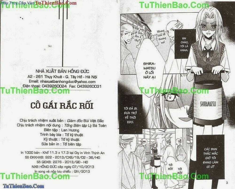 Cô Gái Rắc Rối - Chapter 2 - Trang 2