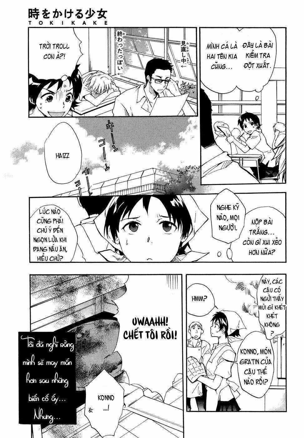 Cô Gái Vượt Thời Gian - Chapter 1 - Trang 14