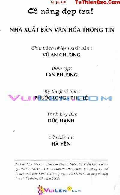 Cô Nàng Đẹp Trai - Chapter 2 - Trang 3