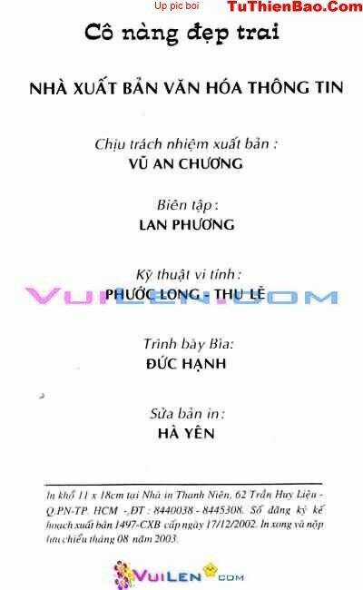 Cô Nàng Đẹp Trai - Chapter 7 - Trang 3