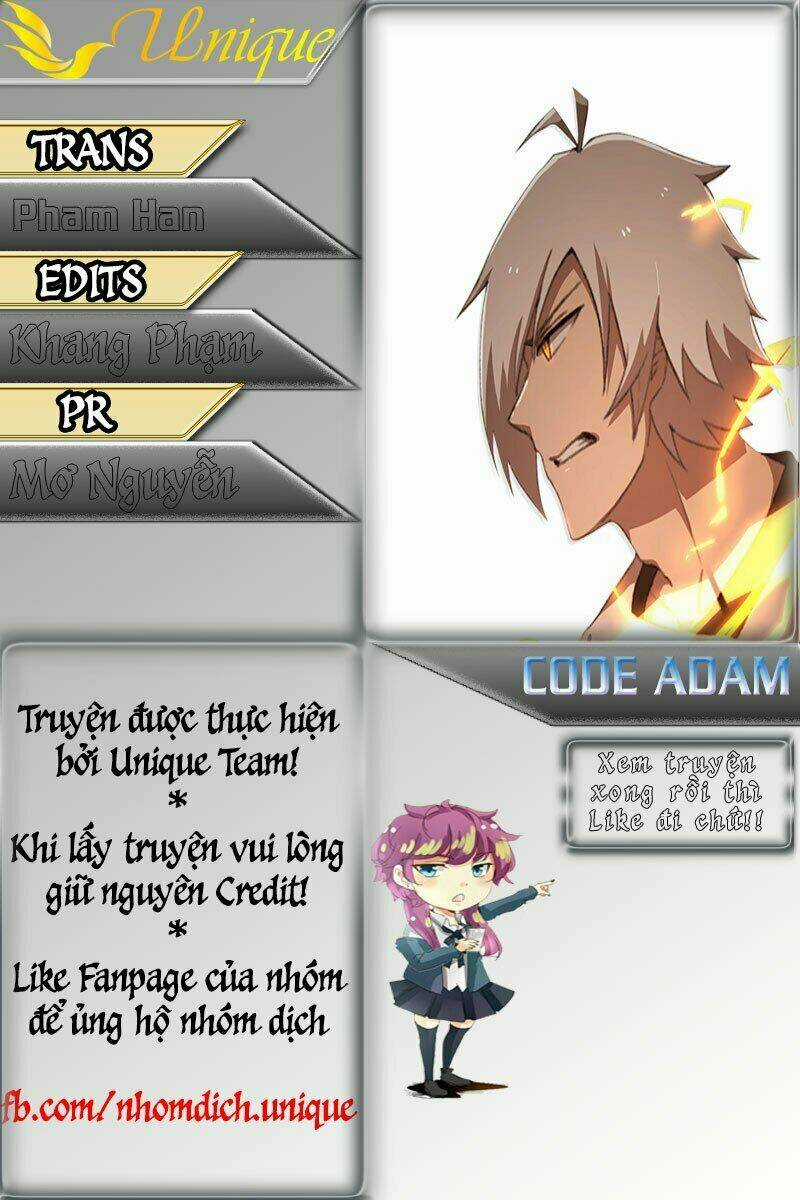 Code Adam - Chapter 0 - Trang 1