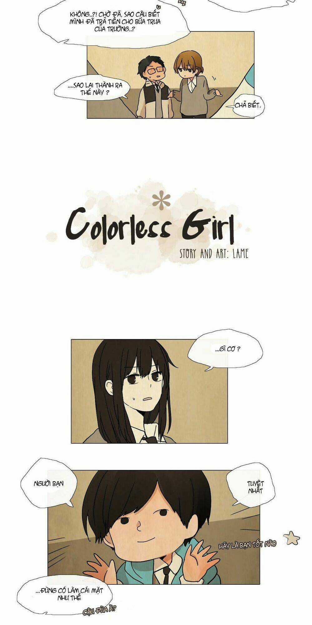 Colorless Girl - Chapter 4 - Trang 3