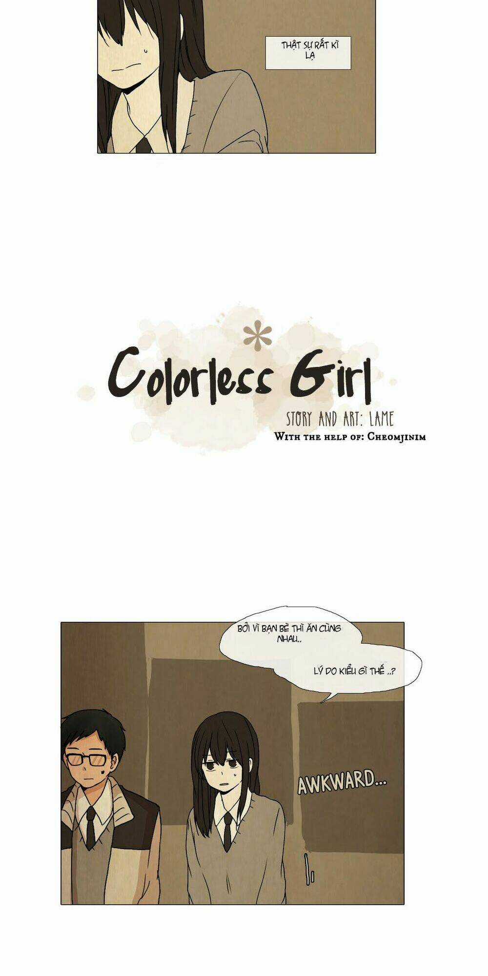 Colorless Girl - Chapter 5 - Trang 3