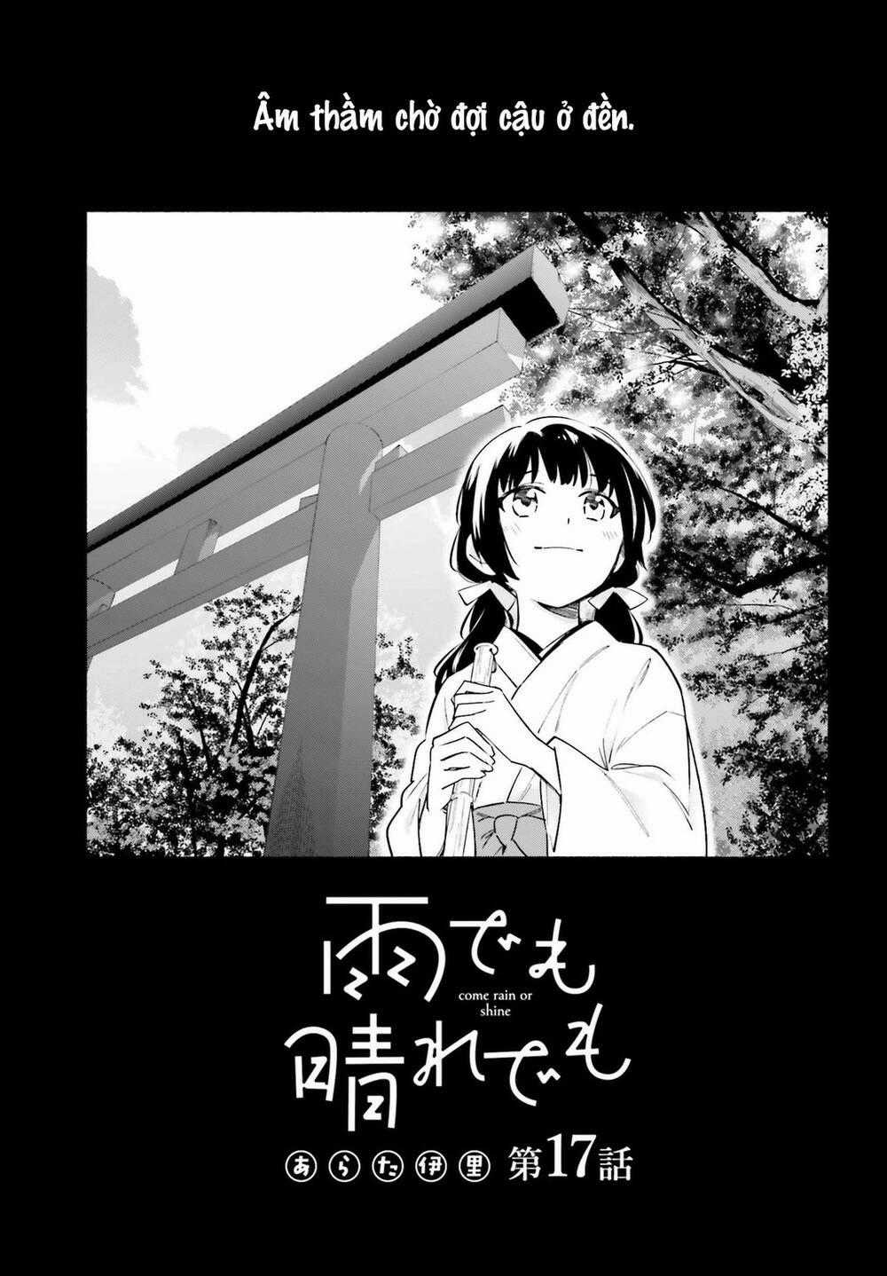 Come Rain Or Shine - Chapter 17 - Trang 1
