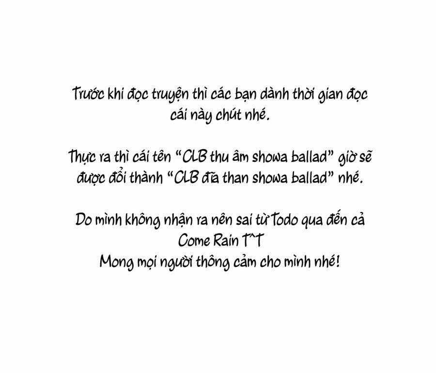 Come Rain Or Shine - Chapter 7 - Trang 1