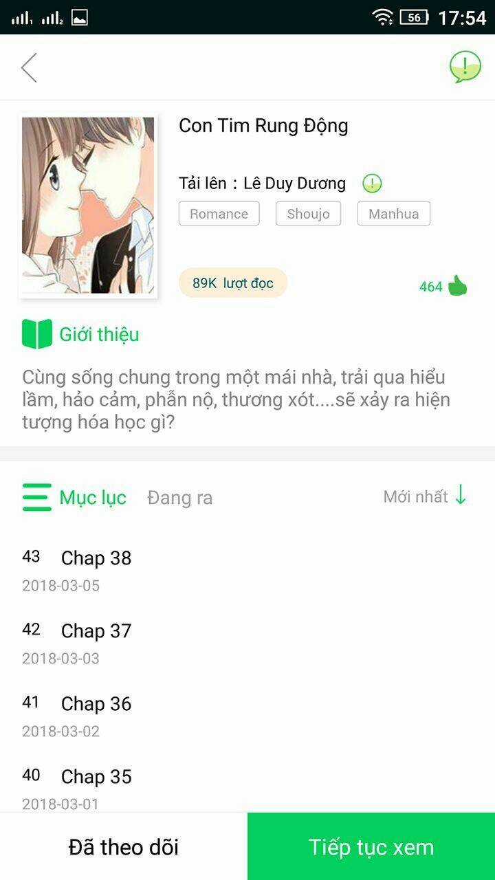 Con Tim Rung Động - Chapter 35 - Trang 39