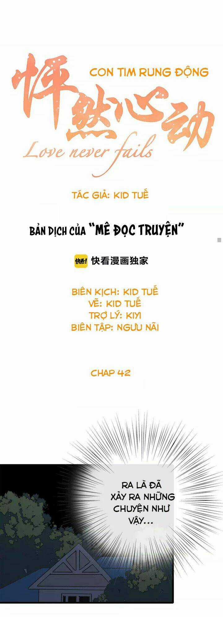 Con Tim Rung Động - Chapter 42 - Trang 1