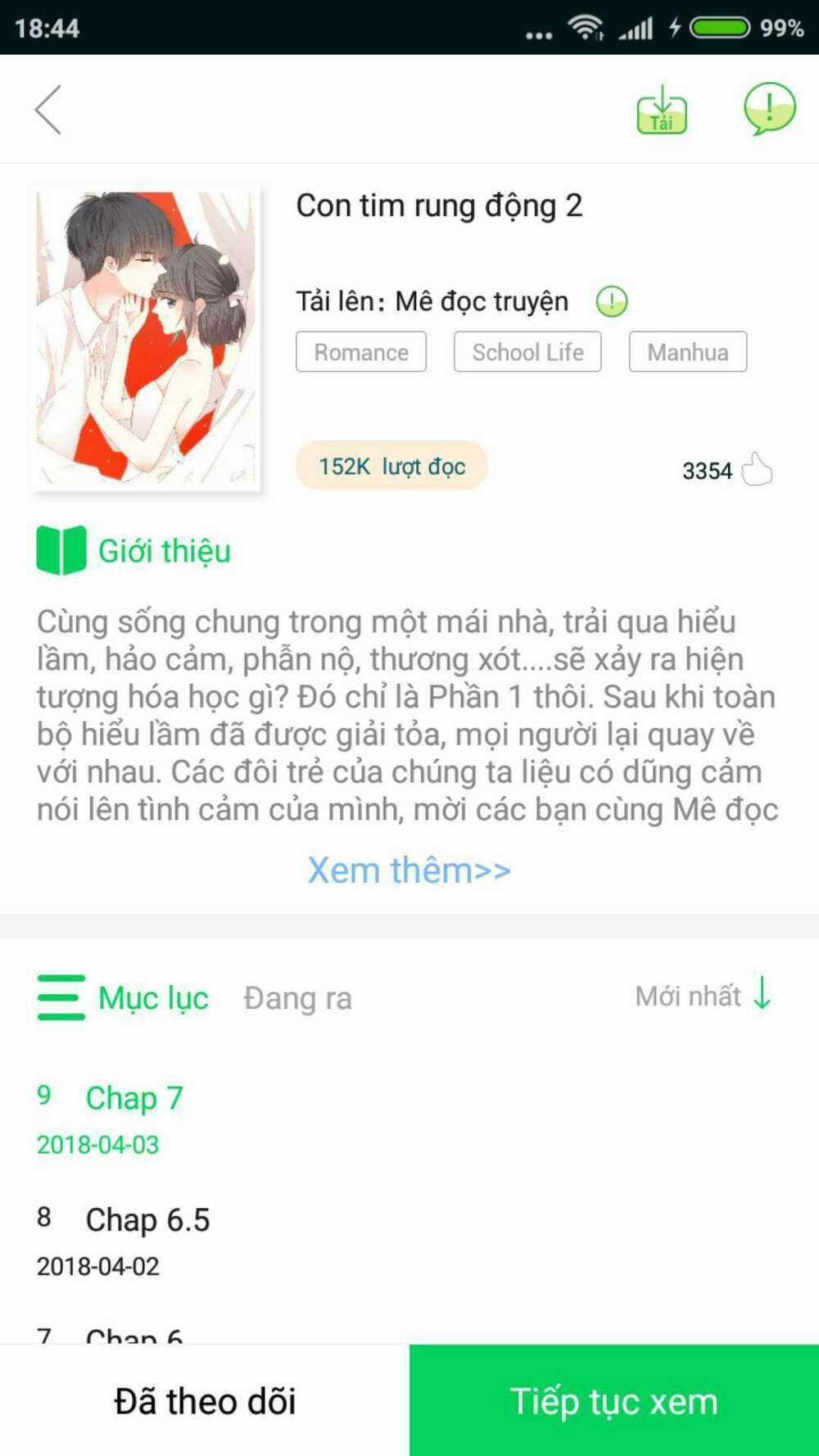 Con Tim Rung Động - Chapter 51 - Trang 57