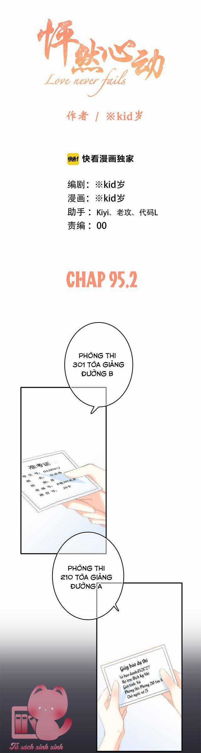 Con Tim Rung Động - Chapter 95.2 - Trang 3