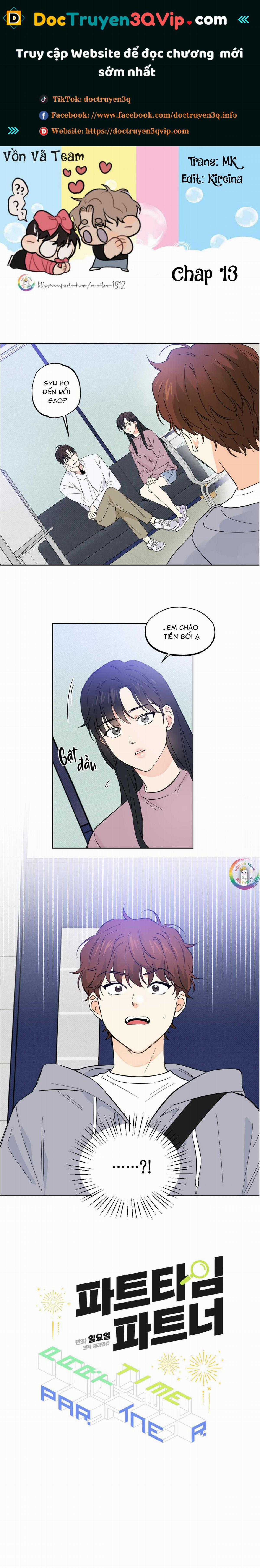 Cộng Sự Bán Thời Gian - Chapter 13 - Trang 1