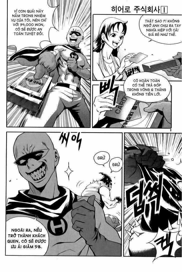 Công Ty Siêu Nhân - Chapter 1 - Trang 9