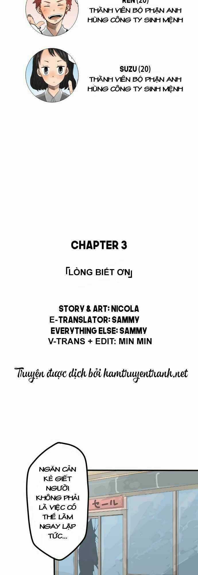 Công Ty Sinh Mệnh - Chapter 3 - Trang 5