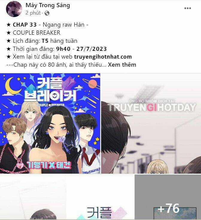 Couple Breaker - Chapter 33.1 - Trang 28