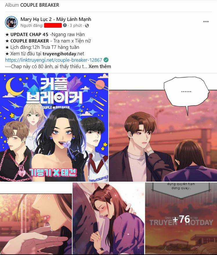 Couple Breaker - Chapter 45.1 - Trang 47