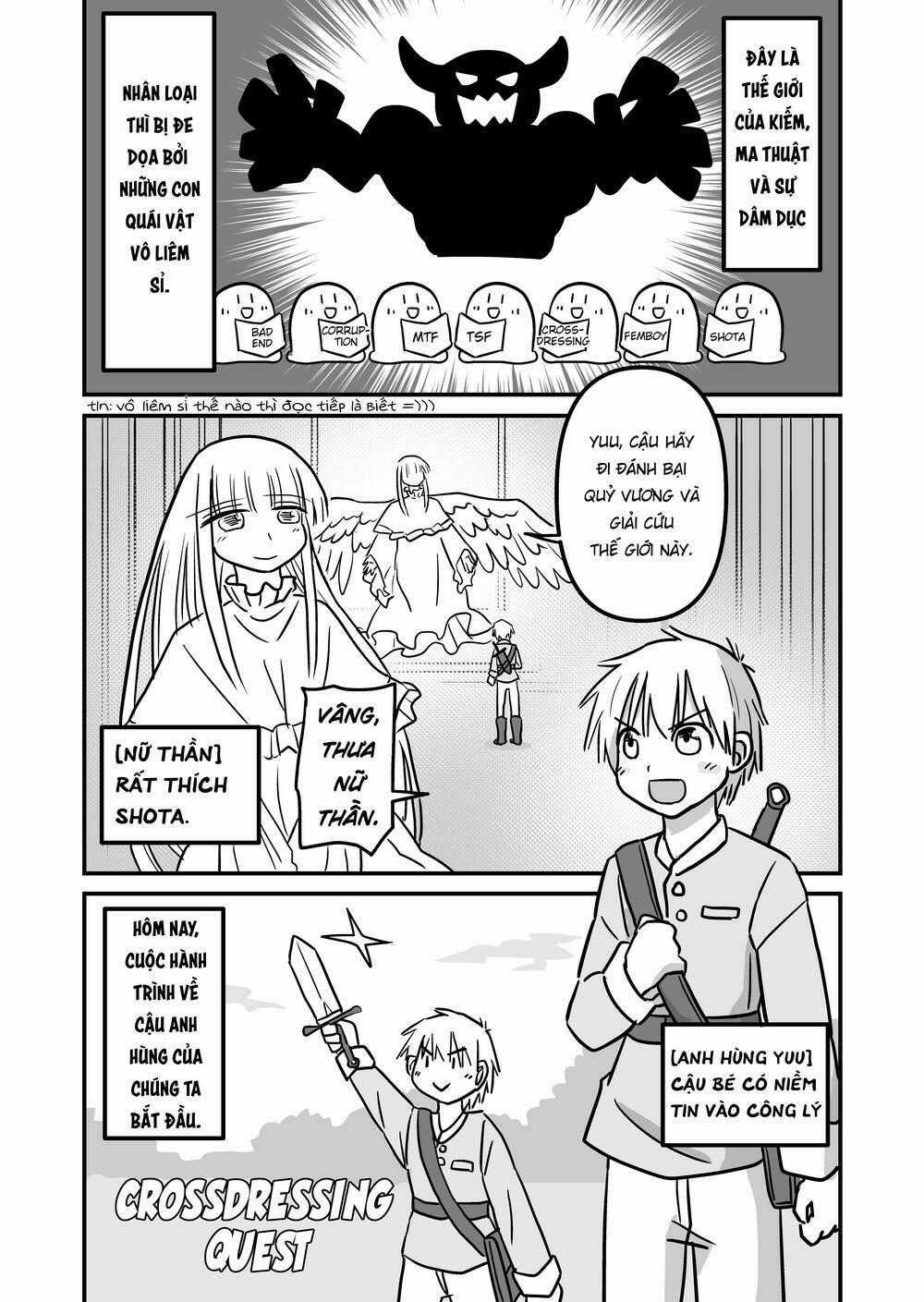 Crossdressing Quest - Chapter 1 - Trang 1