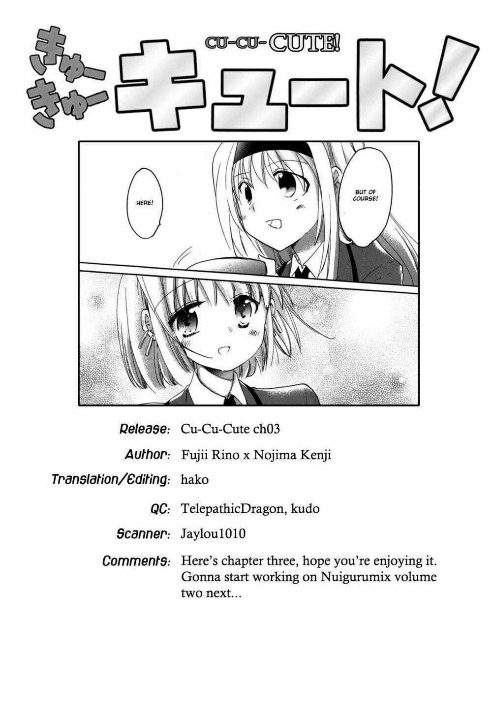 Cu-Cu-Cute! - Chapter 3 - Trang 1