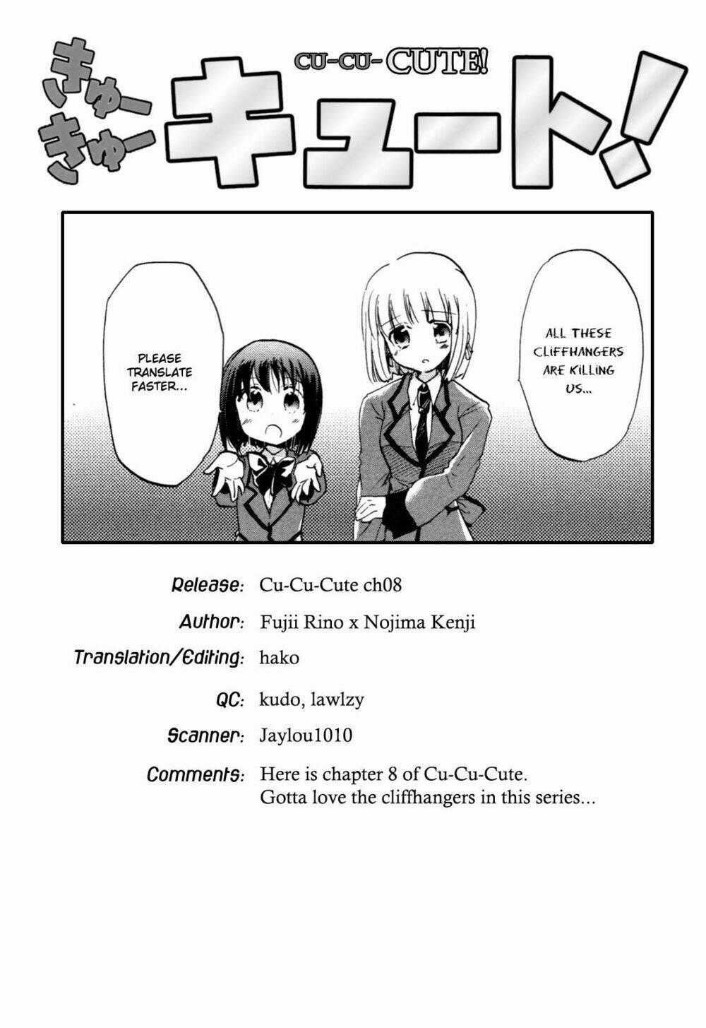Cu-Cu-Cute! - Chapter 8 - Trang 1