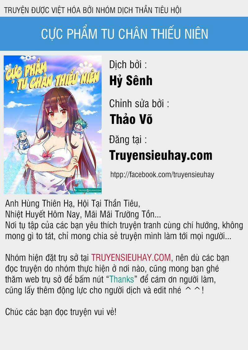 Cực Phẩm Tu Chân Thiếu Niên - Chapter 117 - Trang 1