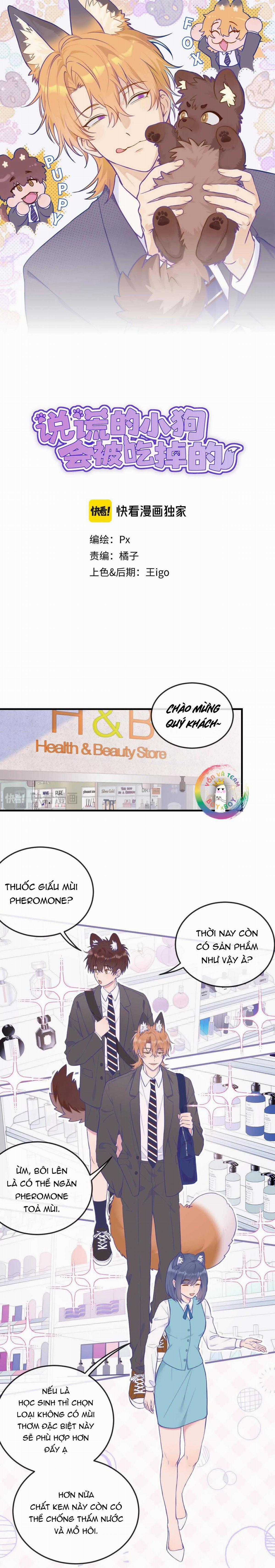 Cún Con Nói Dối Sẽ Bị Ăn Thịt - Chapter 4 - Trang 4