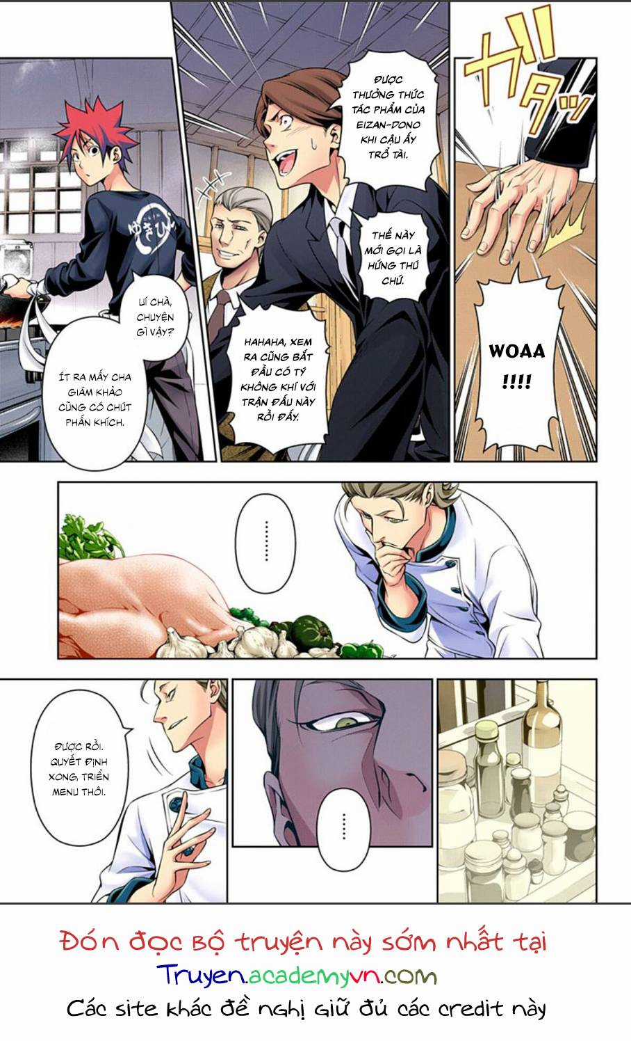 Cuộc Chiến Ẩm Thực - Chapter 144.1 - Trang 6