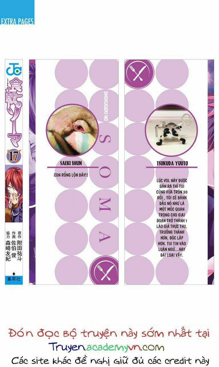 Cuộc Chiến Ẩm Thực - Chapter 168.5 - Trang 16