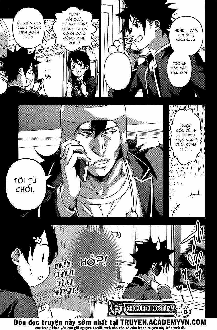 Cuộc Chiến Ẩm Thực - Chapter 221 - Trang 21