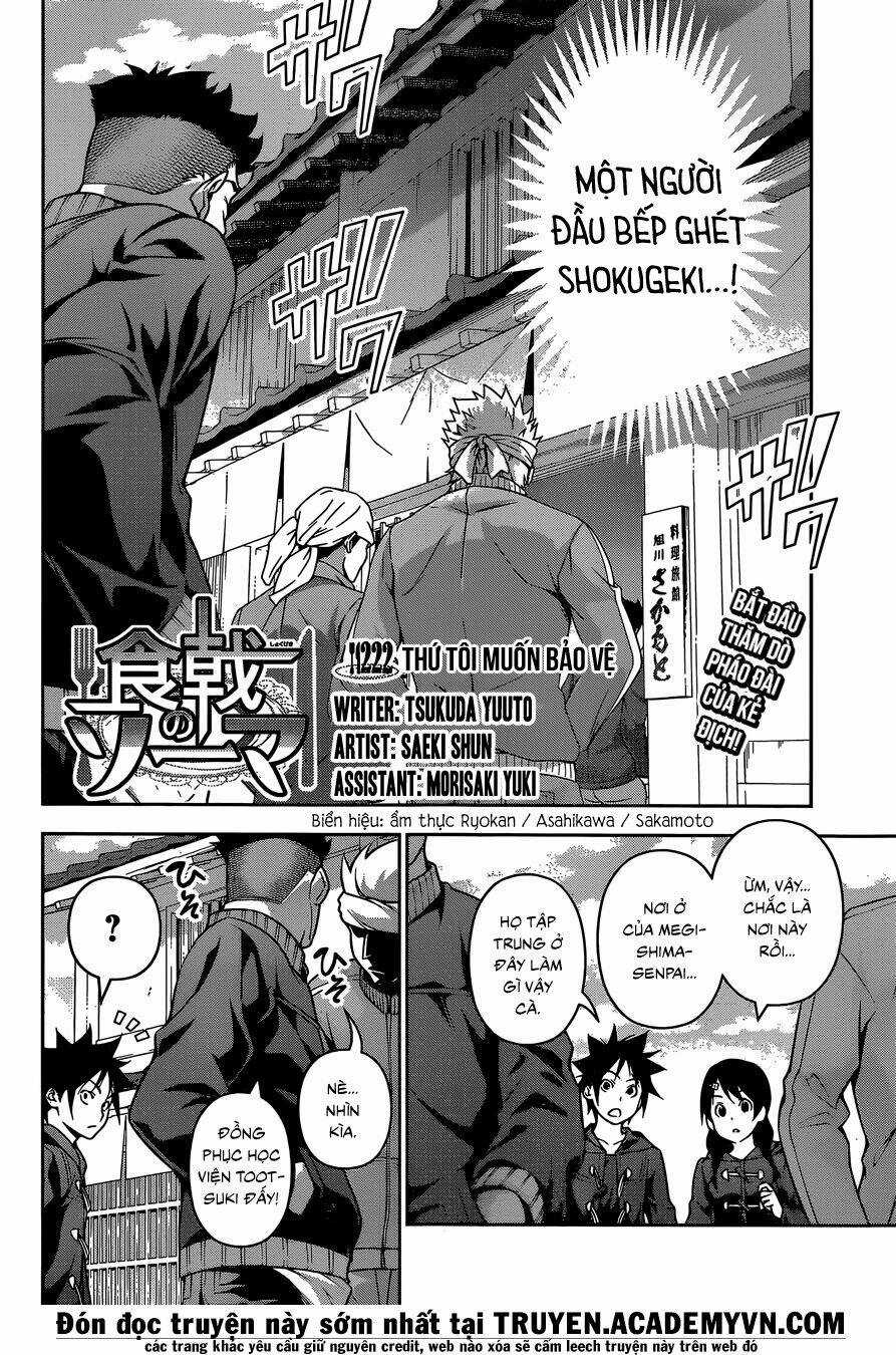 Cuộc Chiến Ẩm Thực - Chapter 222 - Trang 3
