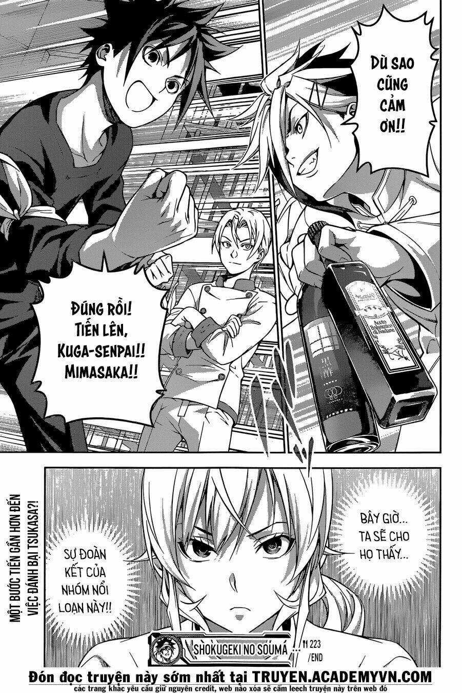 Cuộc Chiến Ẩm Thực - Chapter 223 - Trang 18