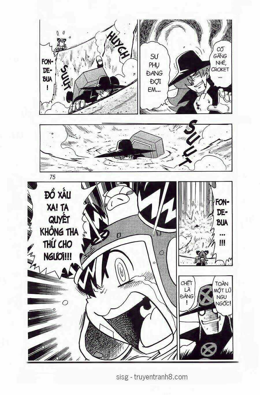 Cuộc Phiêu Lưu Của Crocket - Chapter 7 - Trang 34