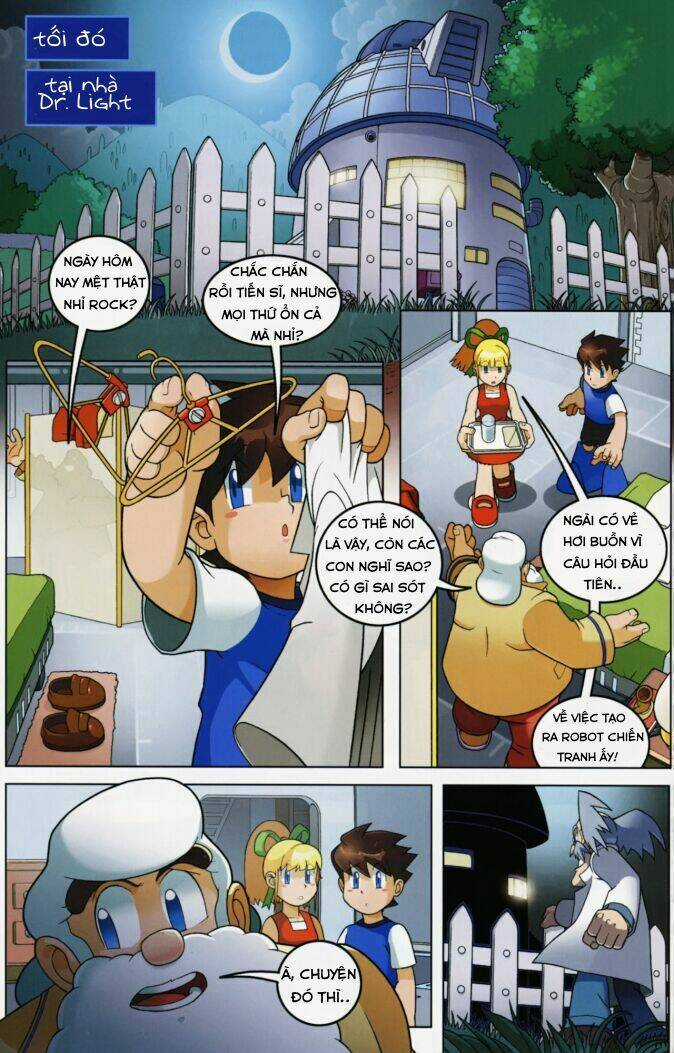 Cuộc phiêu lưu của Rockman - Chapter 1 - Trang 13
