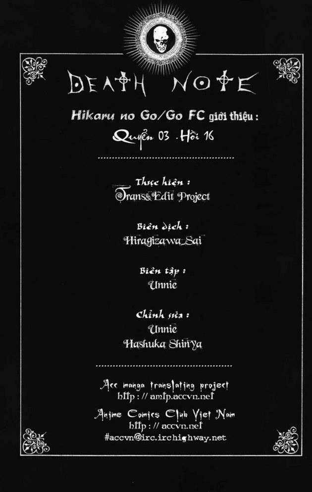 Cuốn Sổ Thiên Mệnh - Chapter 16 - Trang 1