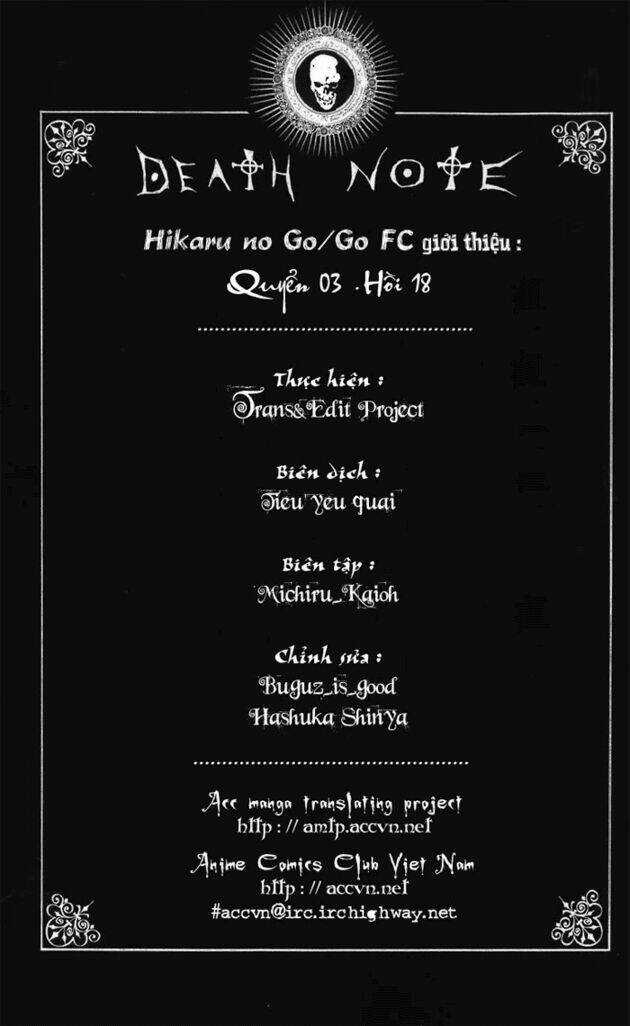 Cuốn Sổ Thiên Mệnh - Chapter 18 - Trang 1