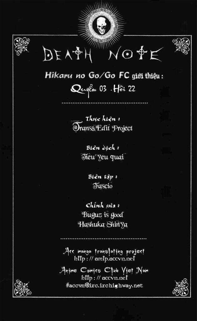 Cuốn Sổ Thiên Mệnh - Chapter 22 - Trang 1