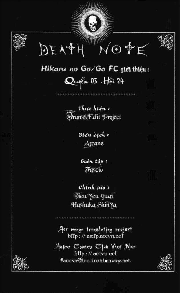 Cuốn Sổ Thiên Mệnh - Chapter 24 - Trang 1