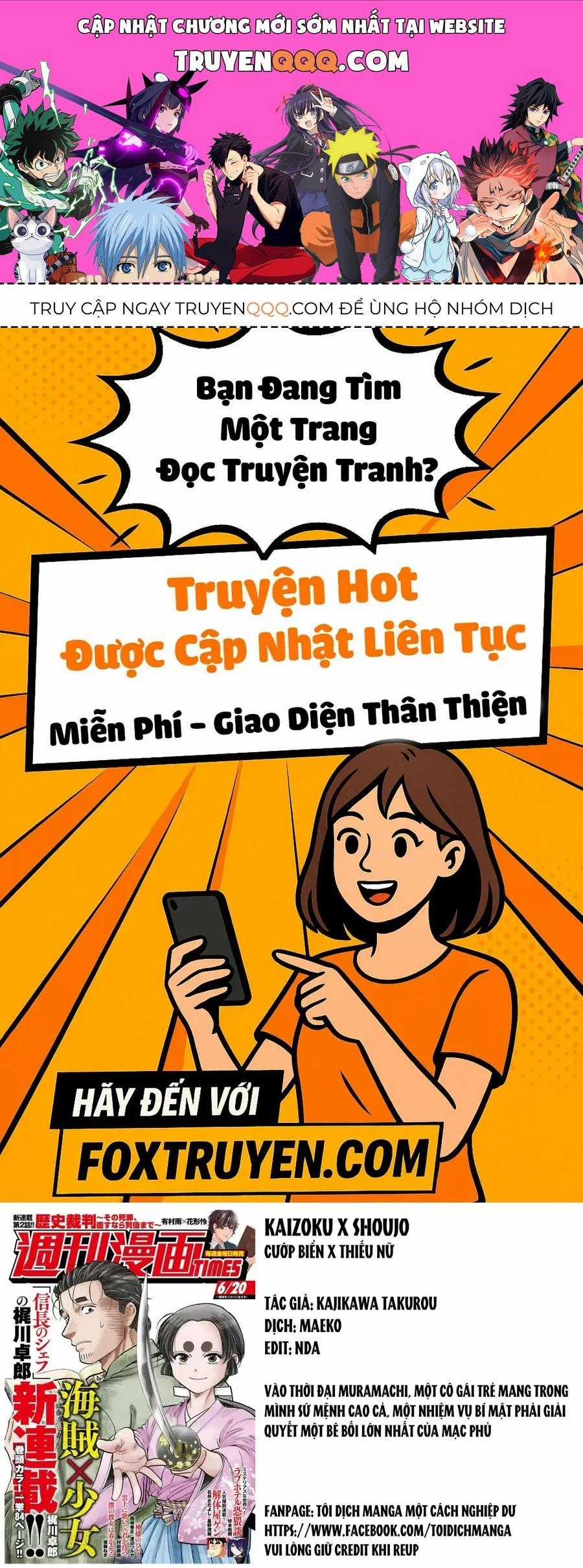 Cướp Biển X Thiếu Nữ - Chapter 11 - Trang 1