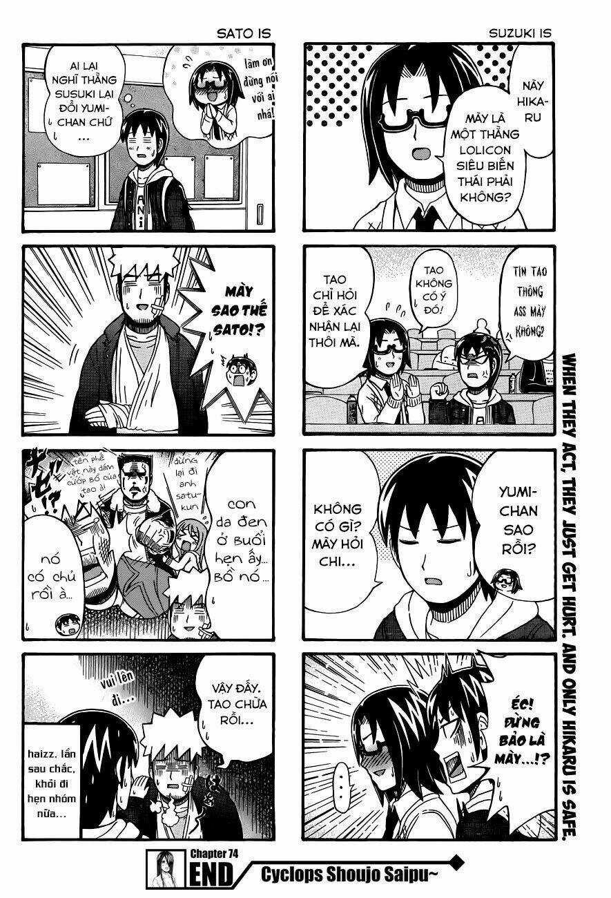 Cyclops Shoujo Saipu - Chapter 74 - Trang 7
