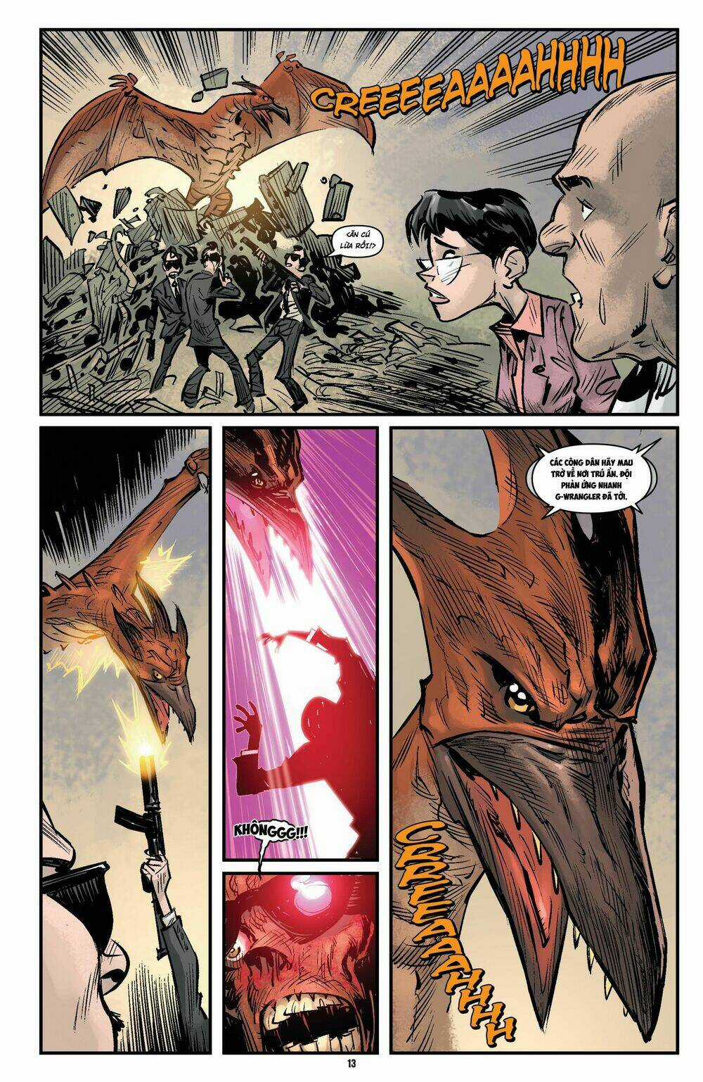 Đại Chiến Godzilla - Chapter 1 - Trang 11